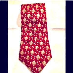 NWT Ruffini Italy Deep Burgundy Men’s Neck Tie